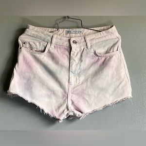 Zara Denim Shorts Size 6 usedGood . Condition‎
